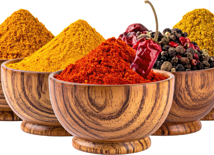Tanzanian spices prepared for export